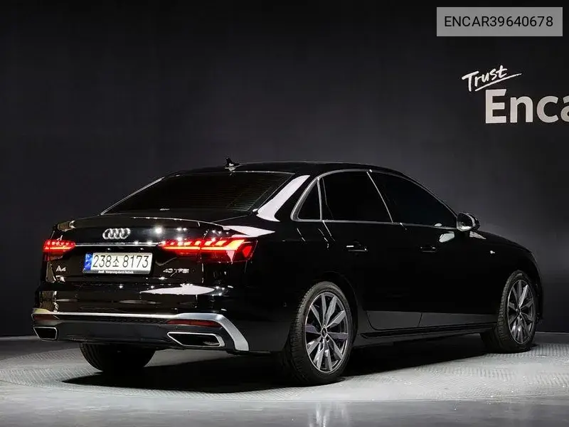 A4 (B9) 40 Tfsi Premium VIN: ENCAR39640678 Lot: 39640678
