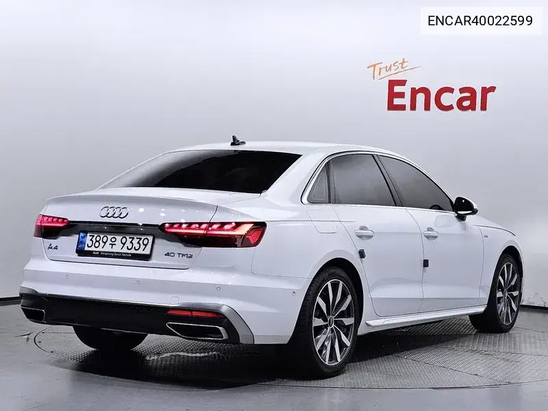 A4 (B9) 40 Tfsi Premium VIN: ENCAR40022599 Lot: 40022599