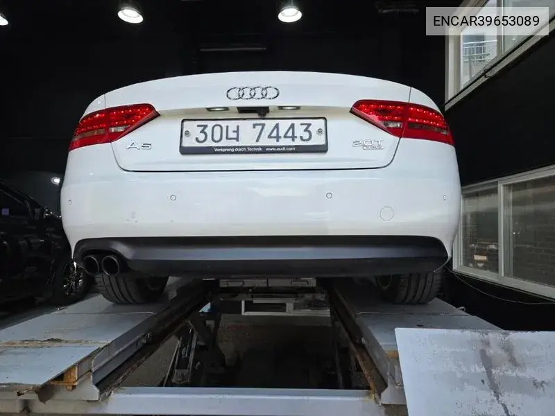 A5 2.0 Tfsi Quattro 8T3 VIN: ENCAR39653089 Lot: 39653089