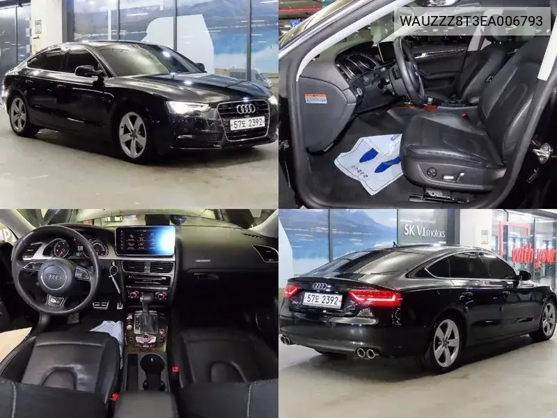 A5 2.0 Tdi Quattro Dynamic Sports Bag 8Ta VIN: WAUZZZ8T3EA006793 Lot: 39579100