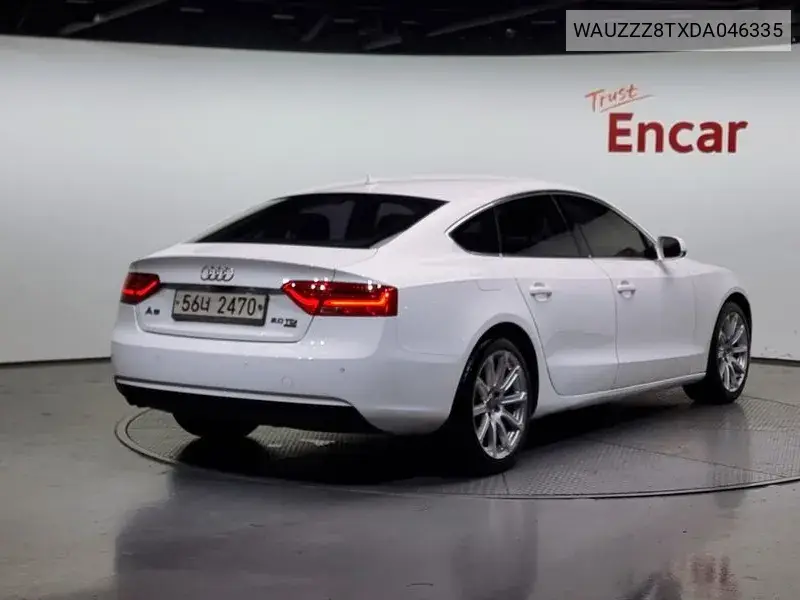 A5 2.0 Tdi Quattro Dynamic Sports Bag 8Ta VIN: WAUZZZ8TXDA046335 Lot: 39919816
