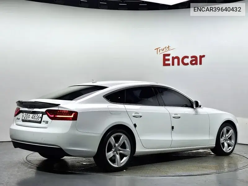 A5 2.0 Tdi Quattro Sportback 8Ta VIN: ENCAR39640432 Lot: 39640432