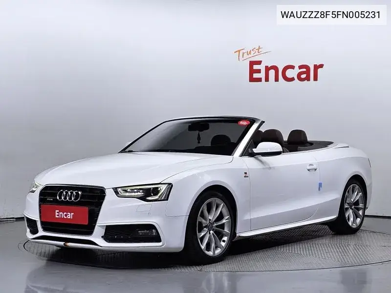 A5 40 Tfsi Quattro Cabriolet 8F7 VIN: WAUZZZ8F5FN005231 Lot: 39558211