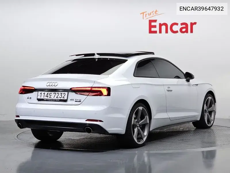 A5 (F5) 45 Tfsi Quattro Premium Coupe VIN: ENCAR39647932 Lot: 39647932
