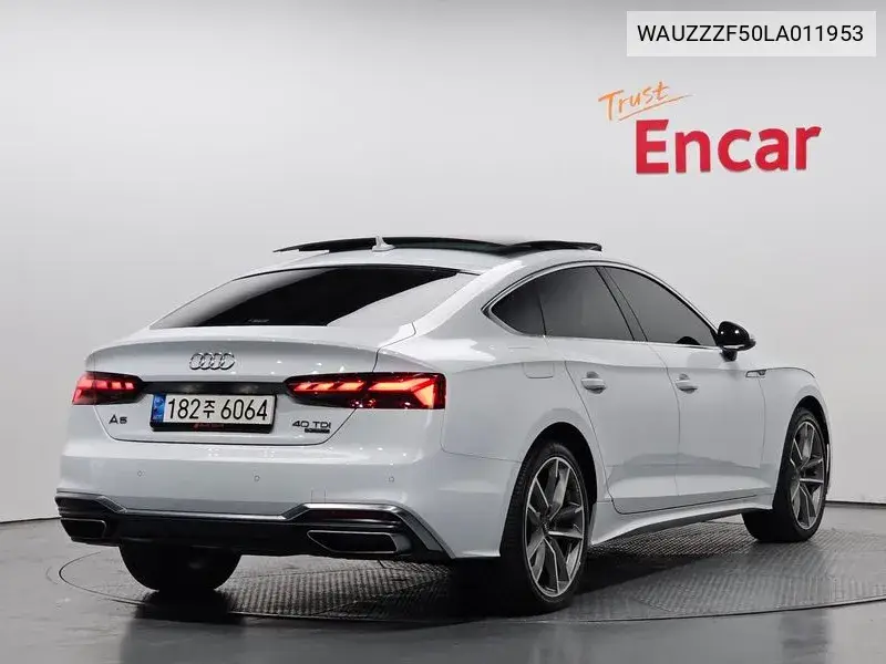 A5 (F5) 40 Tdi Quattro Premium Sport Bag VIN: WAUZZZF50LA011953 Lot: 39548847
