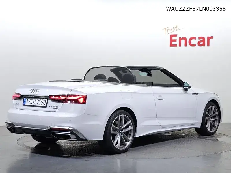 A5 (F5) 45 Tfsi Quattro Premium Cabriolet VIN: WAUZZZF57LN003356 Lot: 40022867