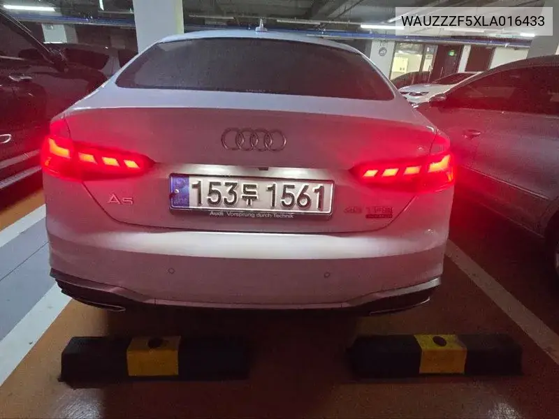 A5 (F5) 45 Tfsi Quattro Premium Sport Bag VIN: WAUZZZF5XLA016433 Lot: 40031360