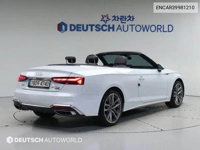 A5 (F5) 45 Tfsi Quattro Premium Cabriolet VIN: ENCAR39981210 Lot: 39981210