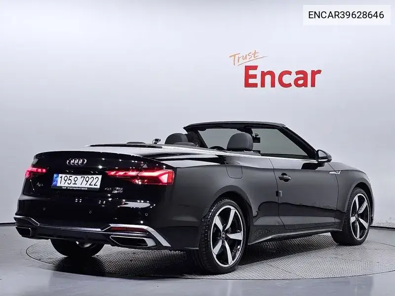 A5 (F5) 45 Tfsi Quattro Premium Cabriolet VIN: ENCAR39628646 Lot: 39628646