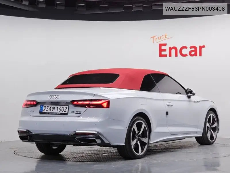 A5 (F5) 45 Tfsi Quattro Premium Cabriolet VIN: WAUZZZF53PN003408 Lot: 39946157