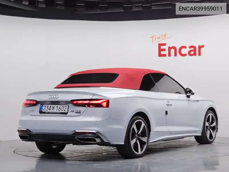 A5 (F5) 45 Tfsi Quattro Premium Cabriolet VIN: ENCAR39959011 Lot: 39959011