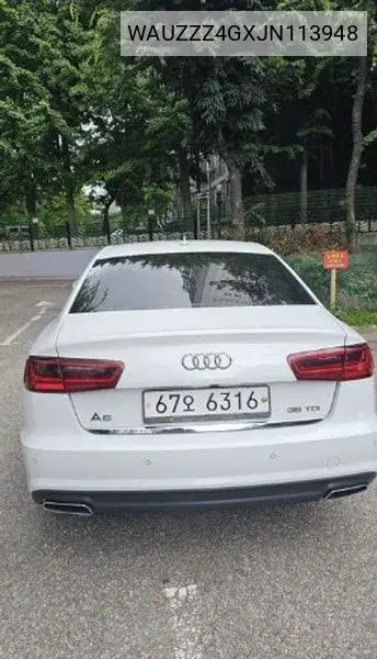New A6 35 Tdi Premium C7 VIN: WAUZZZ4GXJN113948 Lot: 39981894