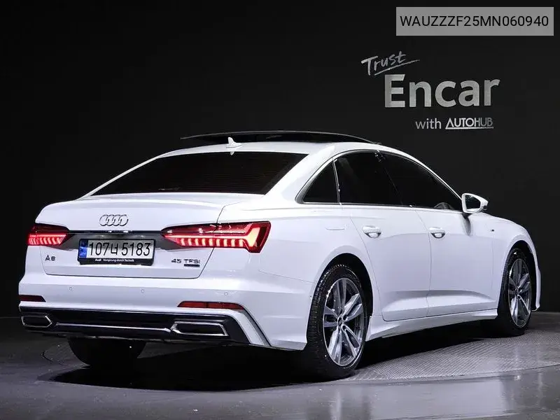 A6 (C8) 45 Tfsi Quattro Premium VIN: WAUZZZF25MN060940 Lot: 39609989