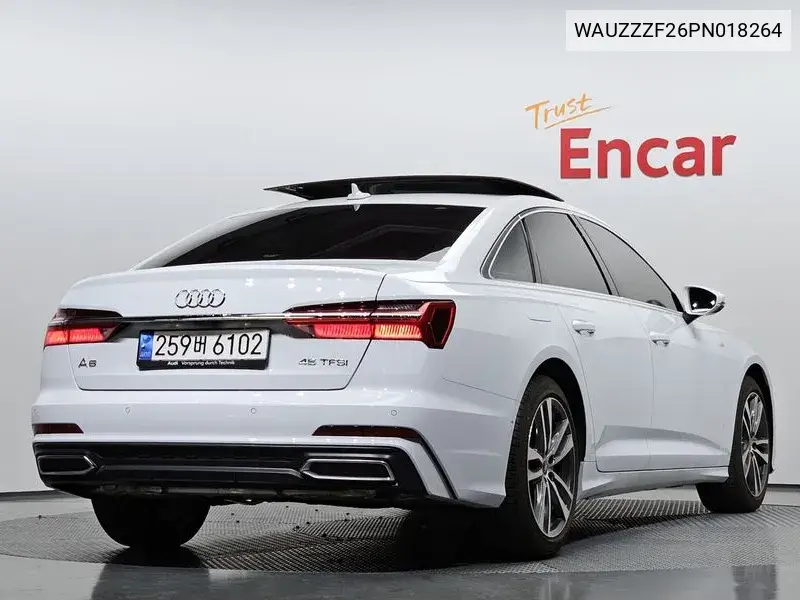 A6 (C8) 45 Tfsi Premium VIN: WAUZZZF26PN018264 Lot: 39615764