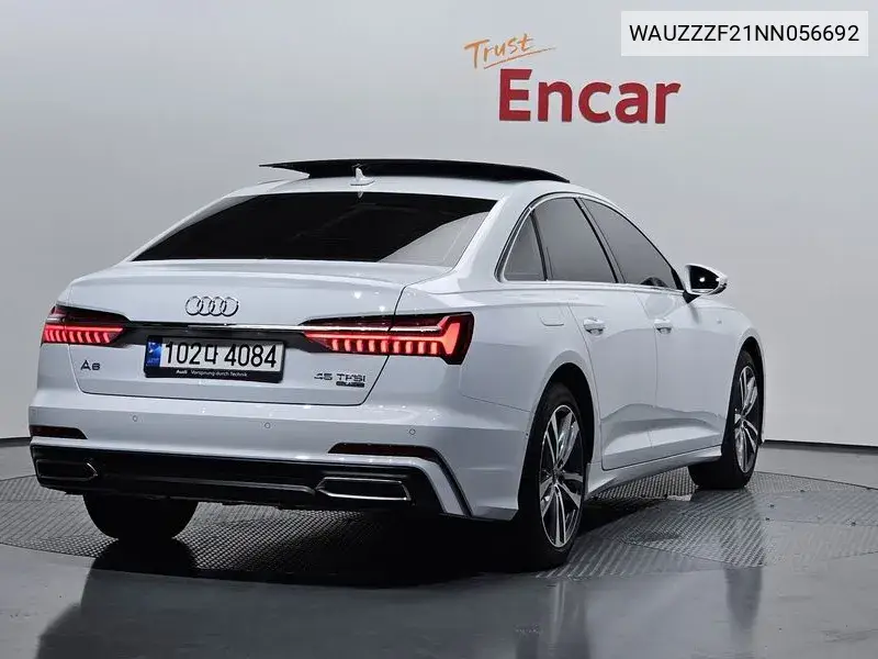 A6 (C8) 45 Tfsi Quattro Premium VIN: WAUZZZF21NN056692 Lot: 39635801