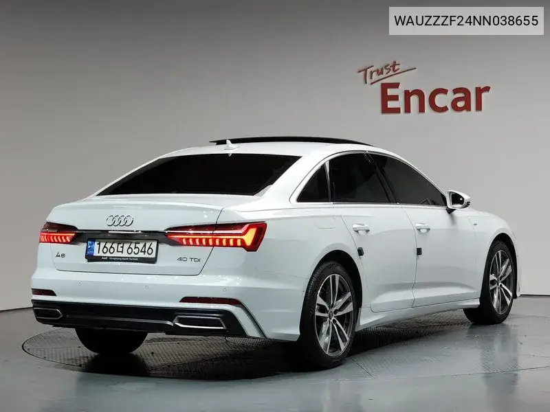 A6 (C8) 40 Tdi Premium VIN: WAUZZZF24NN038655 Lot: 39638973
