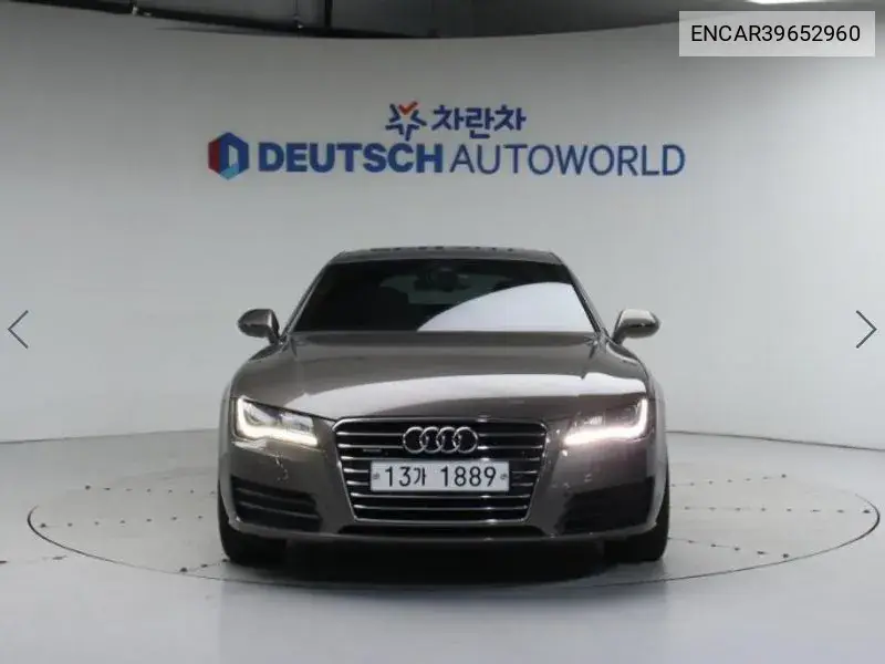 A7 3.0 Tfsi Quattro Entry 4G VIN: ENCAR39652960 Lot: 39652960