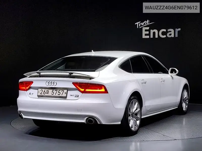 A7 3.0 Tdi Quattro Entry 4G VIN: WAUZZZ4G6EN079612 Lot: 39570264