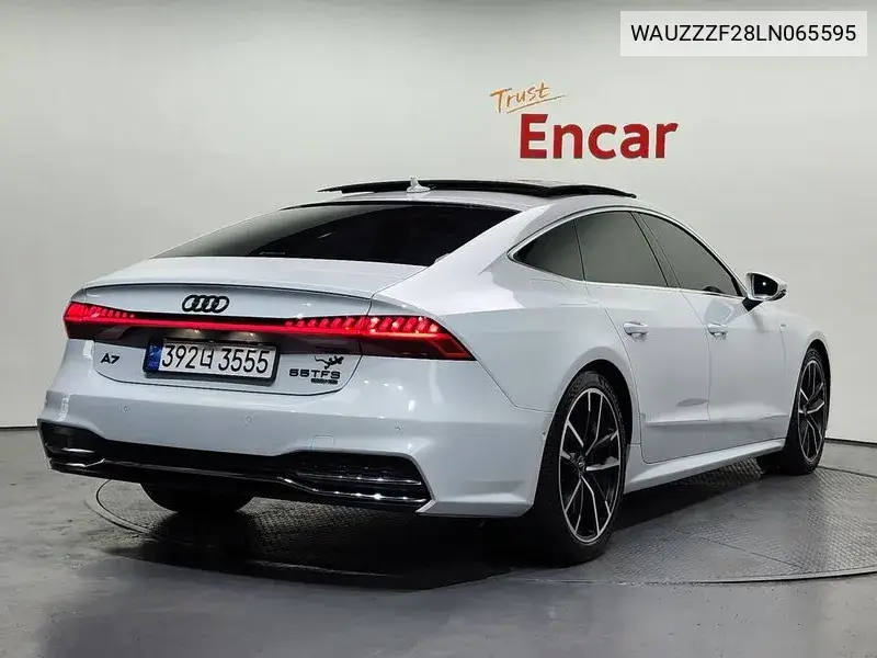 A7 (4K) 55 Tfsi Quattro Premium VIN: WAUZZZF28LN065595 Lot: 39878691