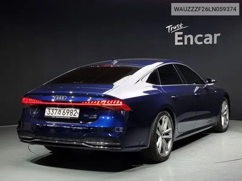 A7 (4K) 55 Tfsi Quattro Premium VIN: WAUZZZF26LN059374 Lot: 39895616