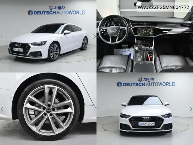 A7 (4K) 50 Tdi Quattro Premium VIN: WAUZZZF25MN004772 Lot: 39547340