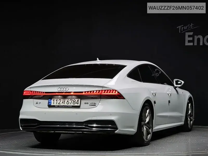 A7 (4K) 55 Tfsi Quattro Premium VIN: WAUZZZF26MN057402 Lot: 39599266
