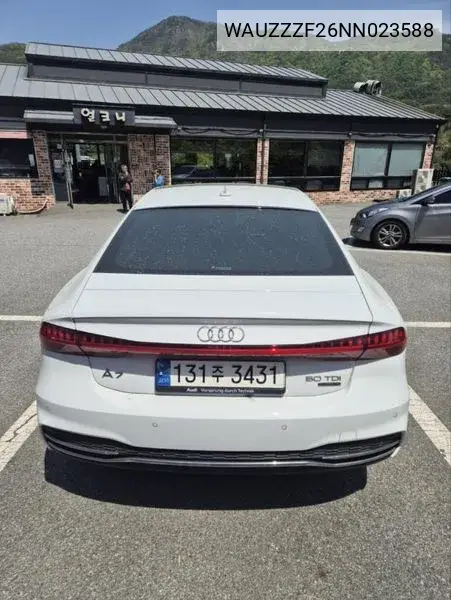 A7 (4K) 50 Tdi Quattro Premium VIN: WAUZZZF26NN023588 Lot: 39564685