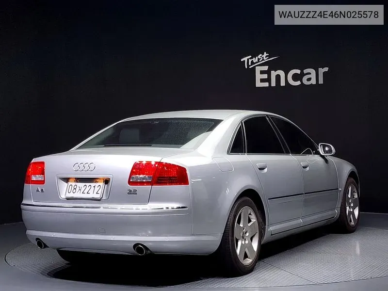 New A8 3.2 Fsi Quattro D3 VIN: WAUZZZ4E46N025578 Lot: 38143499