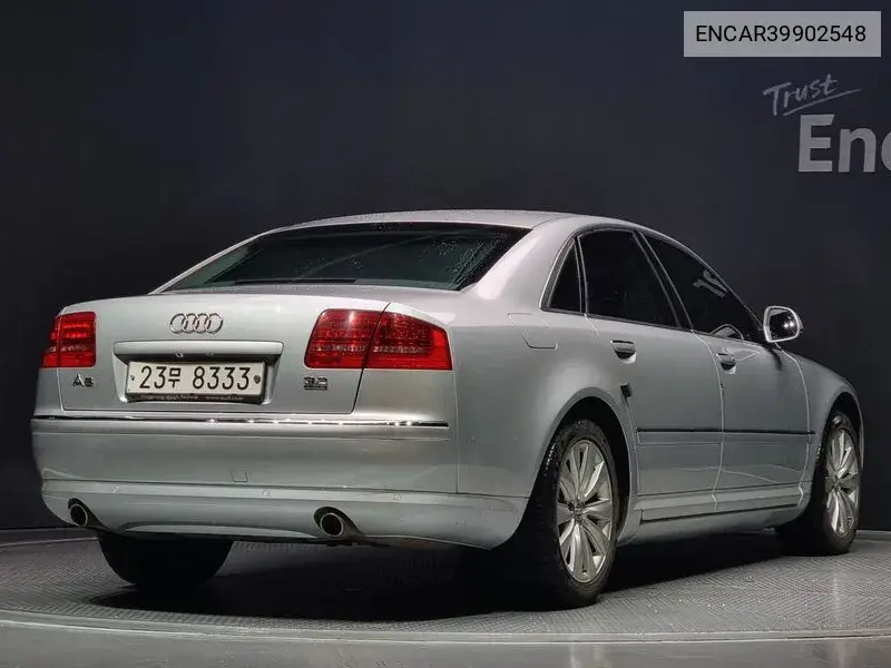New A8 3.2 Fsi Quattro D3 VIN: ENCAR39902548 Lot: 39902548