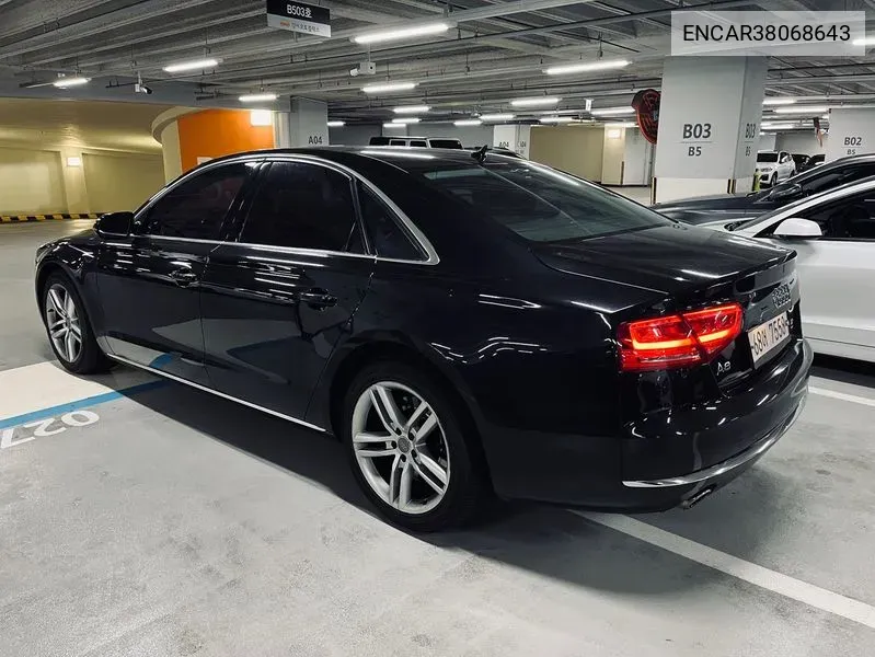 Audi New A8 4.2 Fsi Quattro D4 VIN: ENCAR38068643 Lot: 38068643