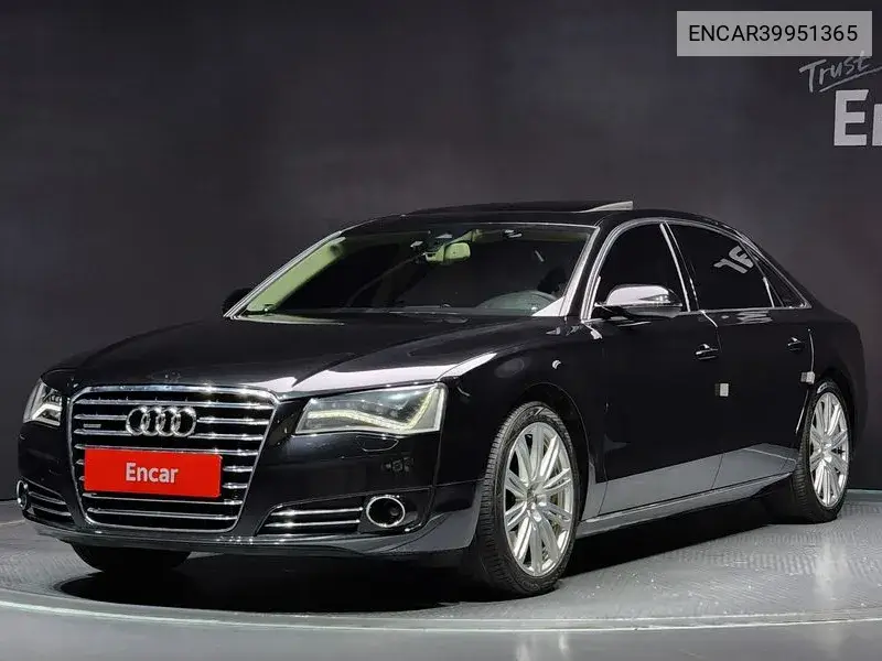 New A8 4.2 Fsi Quattro Lwb D4 VIN: ENCAR39951365 Lot: 39951365