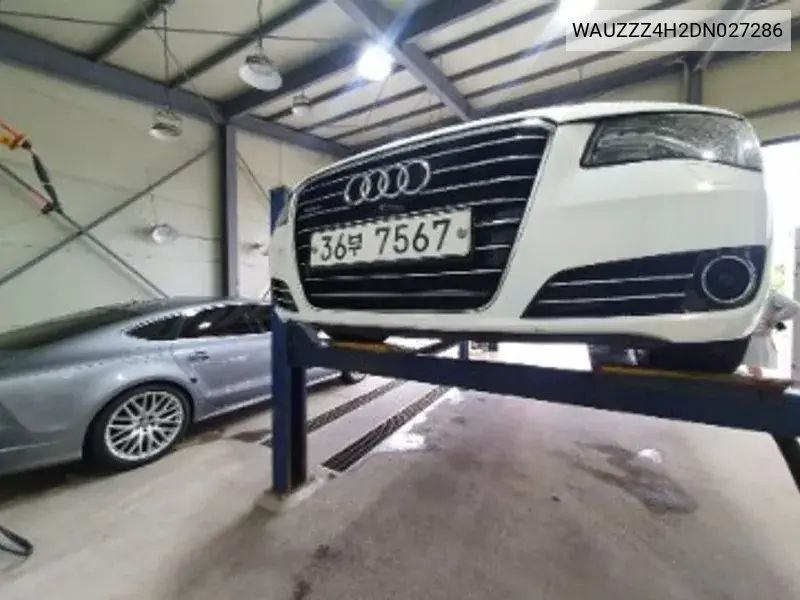 New A8 4.0 Tfsi Quattro Lwb D4 VIN: WAUZZZ4H2DN027286 Lot: 39918854