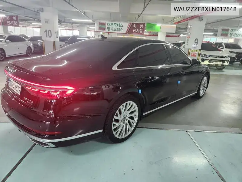 A8 (D5) 55 Tfsi Quattro Lwb VIN: WAUZZZF8XLN017648 Lot: 39608096