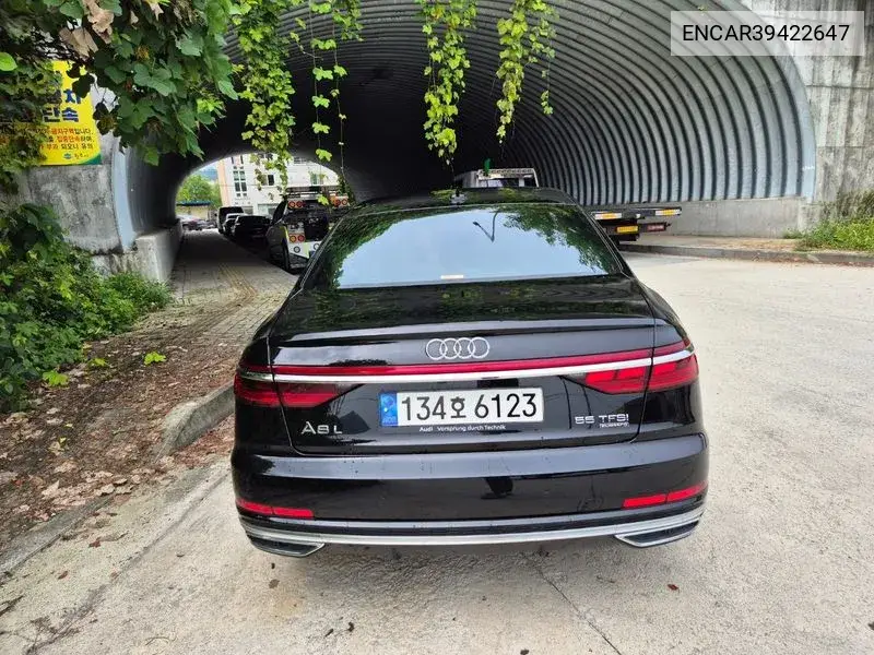 A8 (D5) 55 Tfsi Quattro Lwb VIN: ENCAR39422647 Lot: 39422647