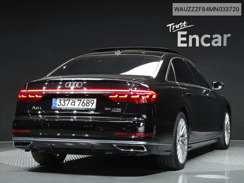A8 (D5) 55 Tfsi Quattro Lwb VIN: WAUZZZF84MN033720 Lot: 39559994