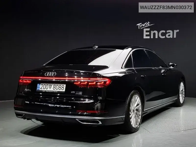 A8 (D5) 55 Tfsi Quattro Lwb VIN: WAUZZZF83MN030372 Lot: 39875658