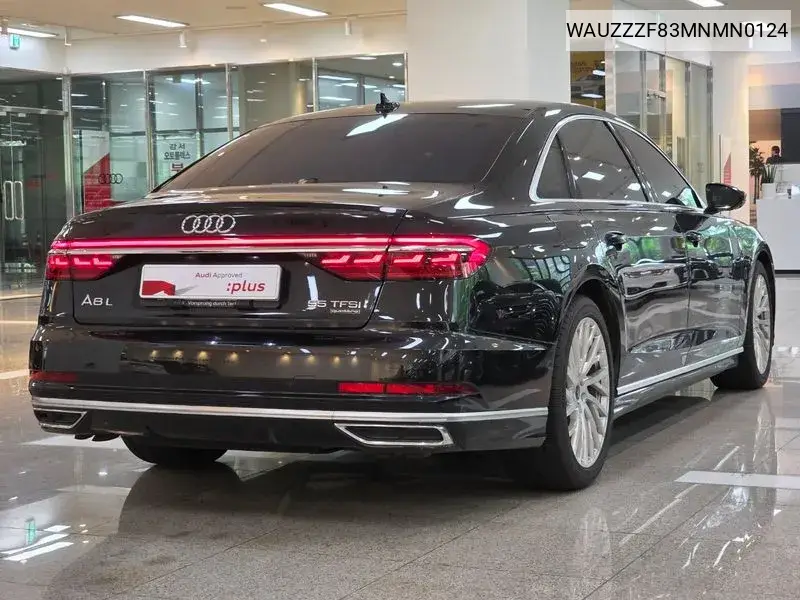 A8 (D5) 55 Tfsi Quattro Lwb VIN: WAUZZZF83MNMN0124 Lot: 40010993