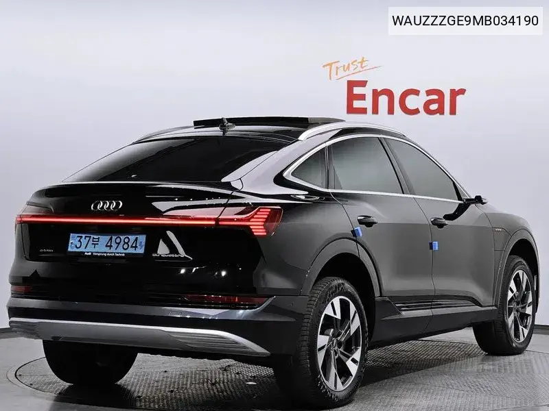 E-Tron 50 Quattro Sportback VIN: WAUZZZGE9MB034190 Lot: 39636887