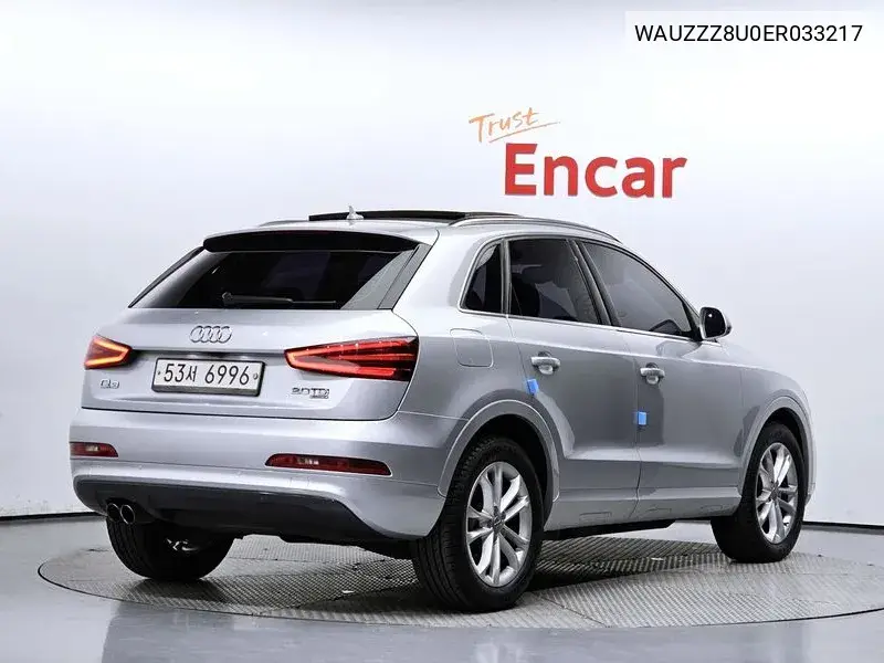 Q3 2.0 Tdi Quattro Dynamic 8U VIN: WAUZZZ8U0ER033217 Lot: 39573590