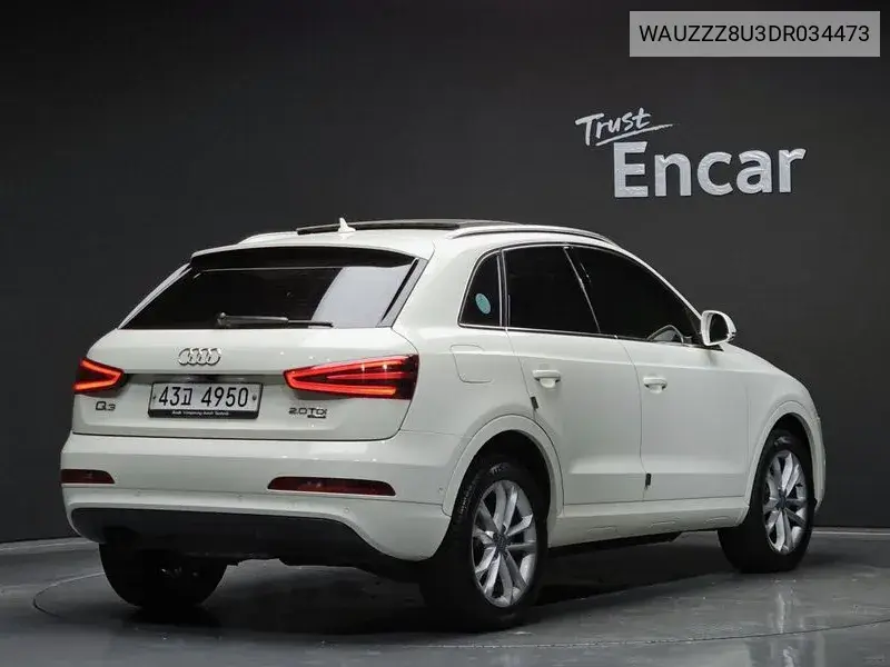 Q3 2.0 Tdi Quattro Dynamic 8U VIN: WAUZZZ8U3DR034473 Lot: 39592200