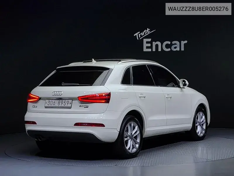 Q3 2.0 Tdi Quattro Dynamic 8U VIN: WAUZZZ8U8ER005276 Lot: 39893847