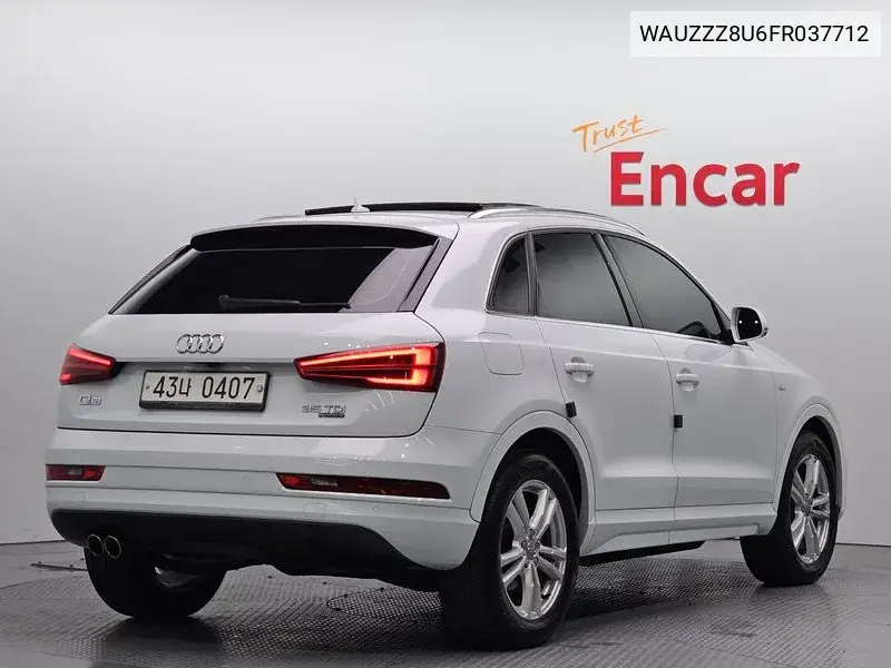 Q3 35 Tdi Quattro Sportline 8U VIN: WAUZZZ8U6FR037712 Lot: 39593251
