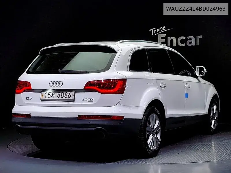 Q7 3.0 Tdi Quattro 4L VIN: WAUZZZ4L4BD024963 Lot: 39604947