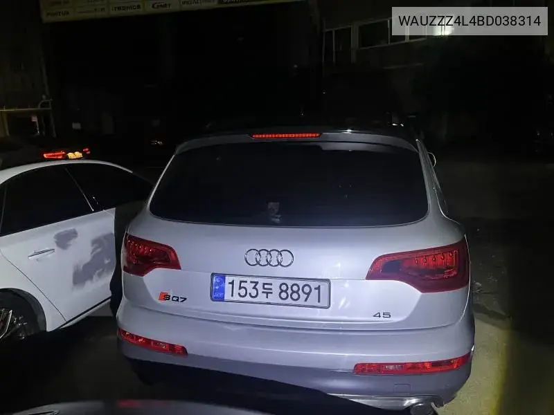 Q7 3.0 Tdi Quattro 4L VIN: WAUZZZ4L4BD038314 Lot: 39935476
