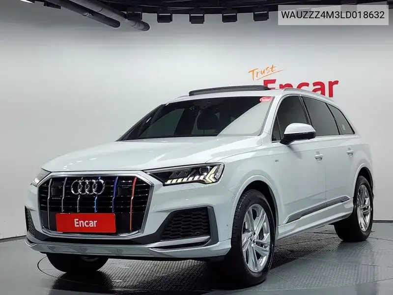 Q7 (4M) 45 Tdi Quattro Premium VIN: WAUZZZ4M3LD018632 Lot: 39628424
