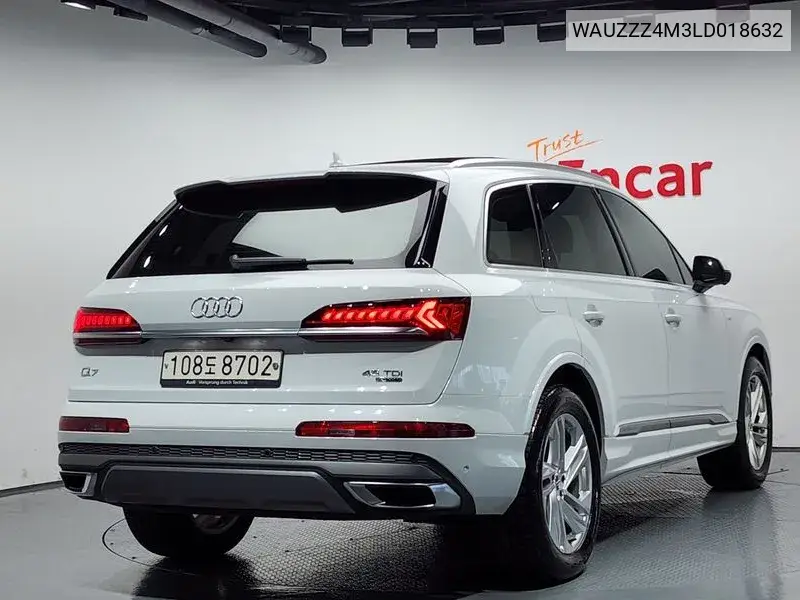 Q7 (4M) 45 Tdi Quattro Premium VIN: WAUZZZ4M3LD018632 Lot: 39628424