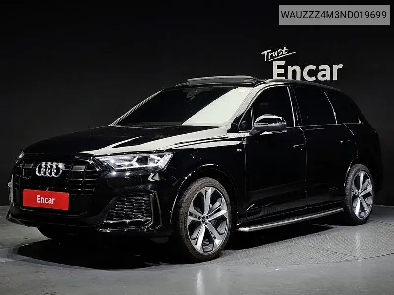 Q7 (4M) 55 Tfsi Quattro Premium VIN: WAUZZZ4M3ND019699 Lot: 39646239
