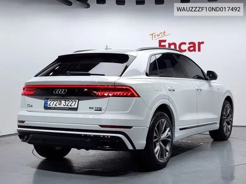 Q8 (4M) 55 Tfsi Quattro Premium VIN: WAUZZZF10ND017492 Lot: 39890334