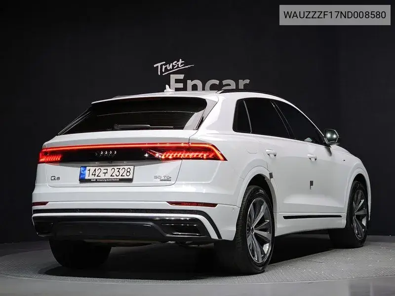 Q8 (4M) 50 Tdi Quattro Premium VIN: WAUZZZF17ND008580 Lot: 40148705