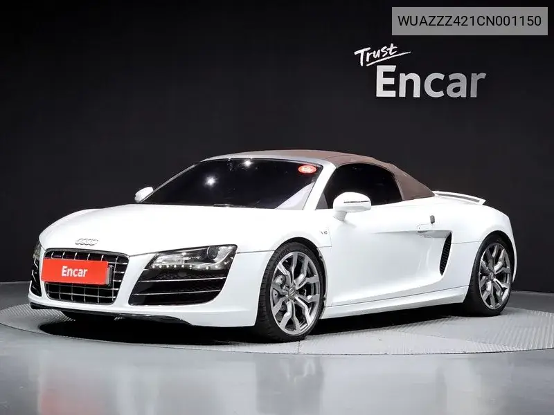 R8 5.2 V10 Spider VIN: WUAZZZ421CN001150 Lot: 40141821